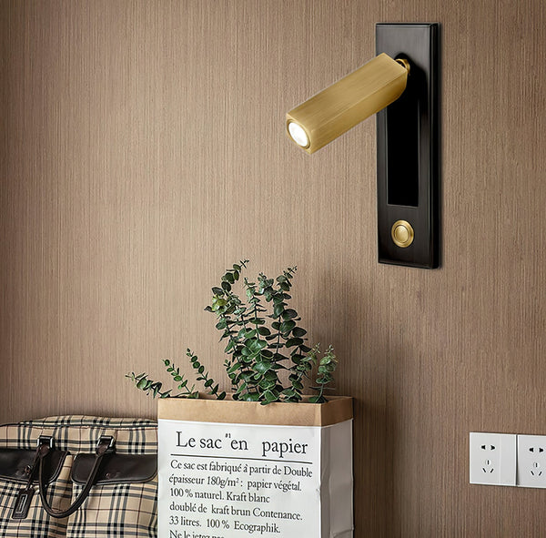 FlexGlow – Lámpara de pared LED minimalista con brazo ajustable