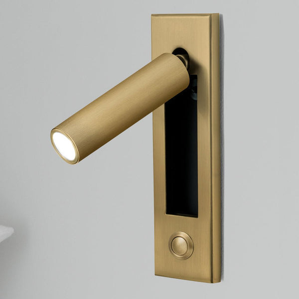 FlexGlow – Lámpara de pared LED minimalista con brazo ajustable