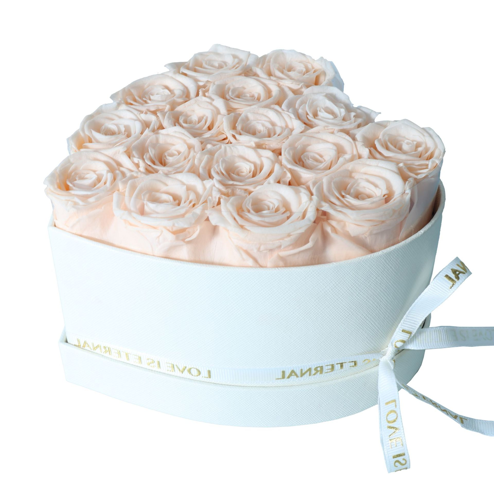 Caixa de Rosas Eternas Luxo Presente Romântico para Mulheres