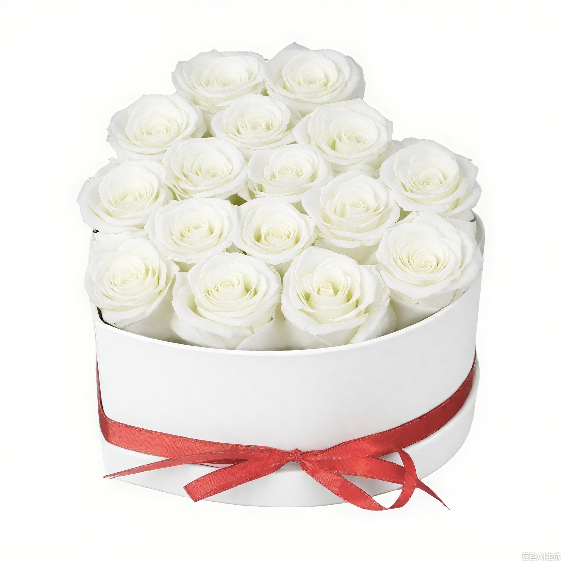 Caixa de Rosas Eternas Luxo Presente Romântico para Mulheres