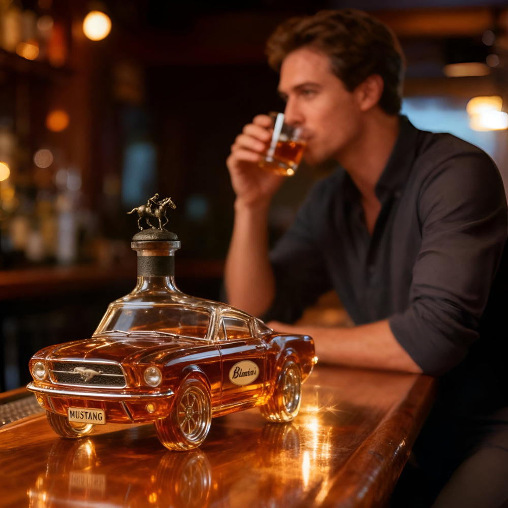 Garrafão de Uísque Automático Forma Decorativa Vidro