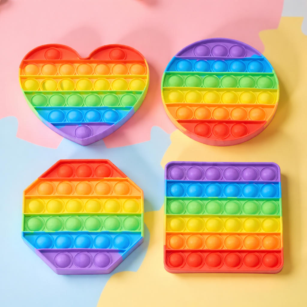Brinquedo de Fidget Sensorial para Crianças Pequenas Jogo de Pressão Sensorial