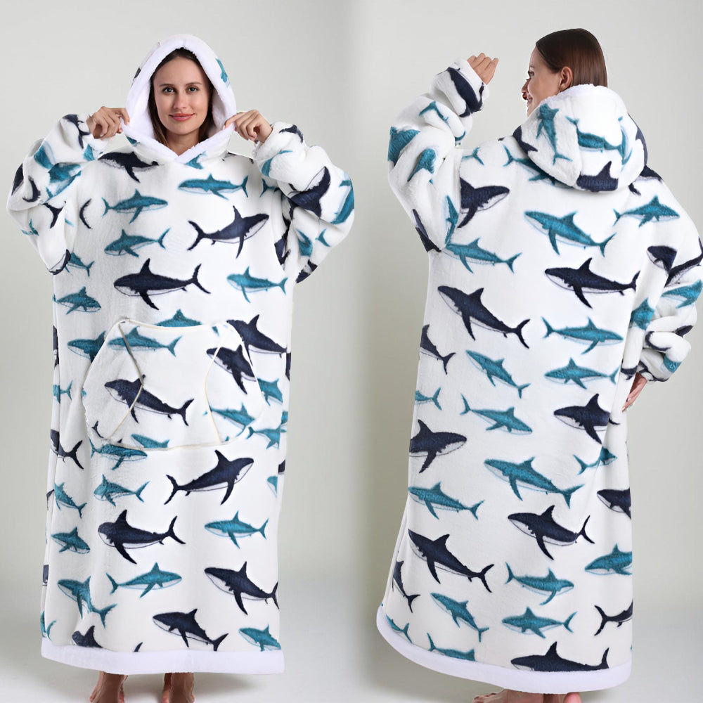 Fleece Oversized Hoodie Gezellige Stijlvolle Slaapzak Hoodie