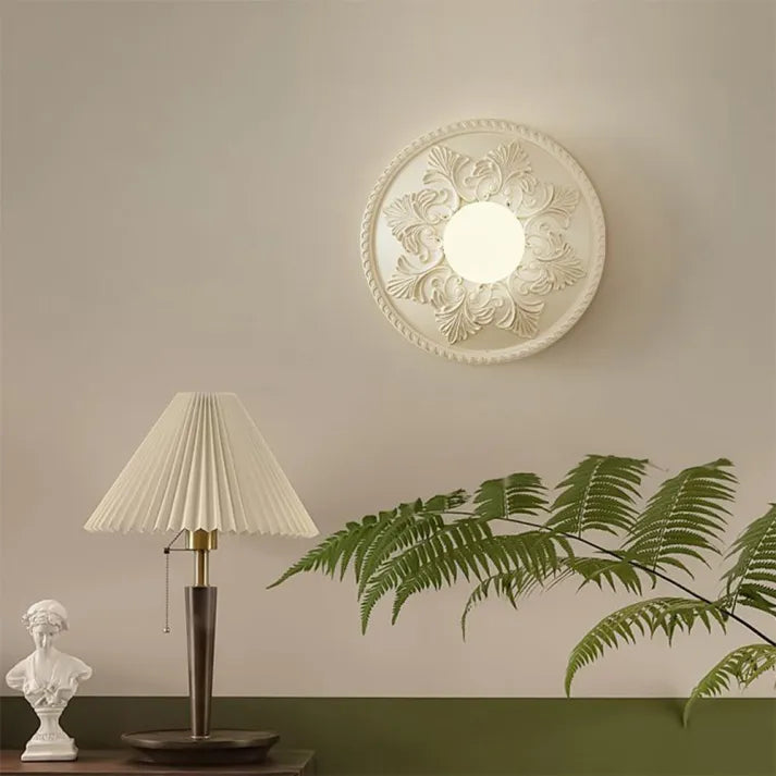 CoffeeGlow – Harz Wandlamp voor Stijlvolle Verlichting