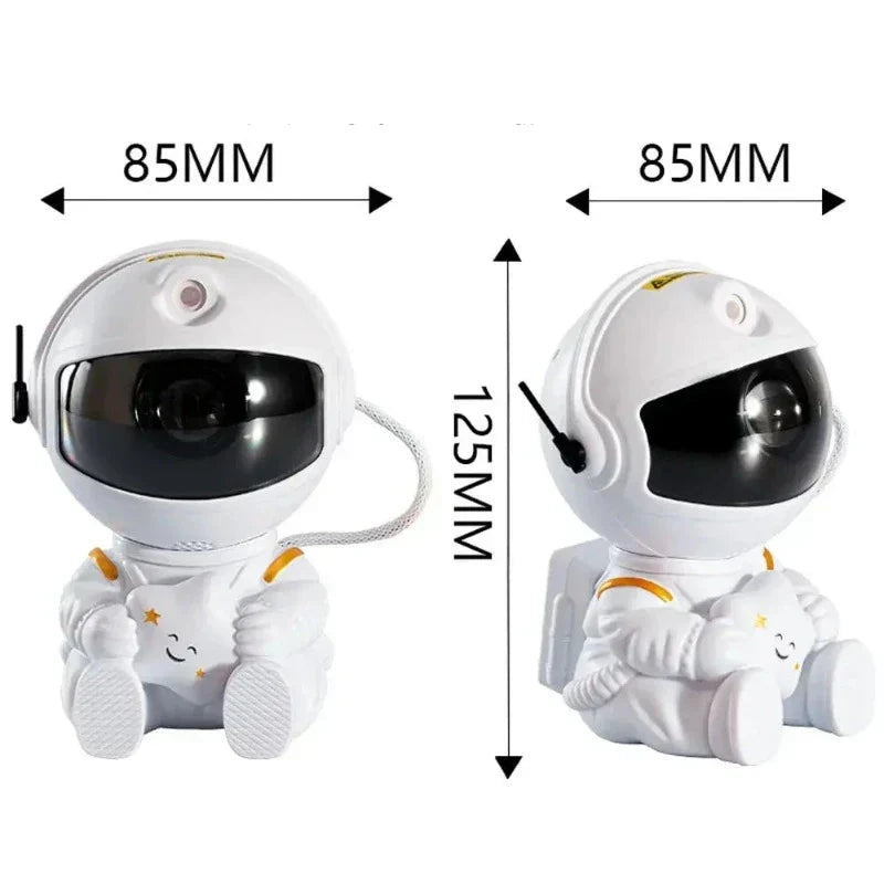 GalaxyGlow - Astronaut LED Nachtlamp met Sterrenprojectie