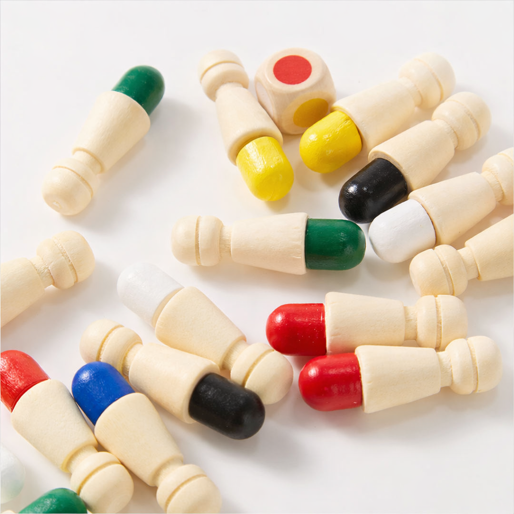 Memory Game Toddlers Color Matching Board