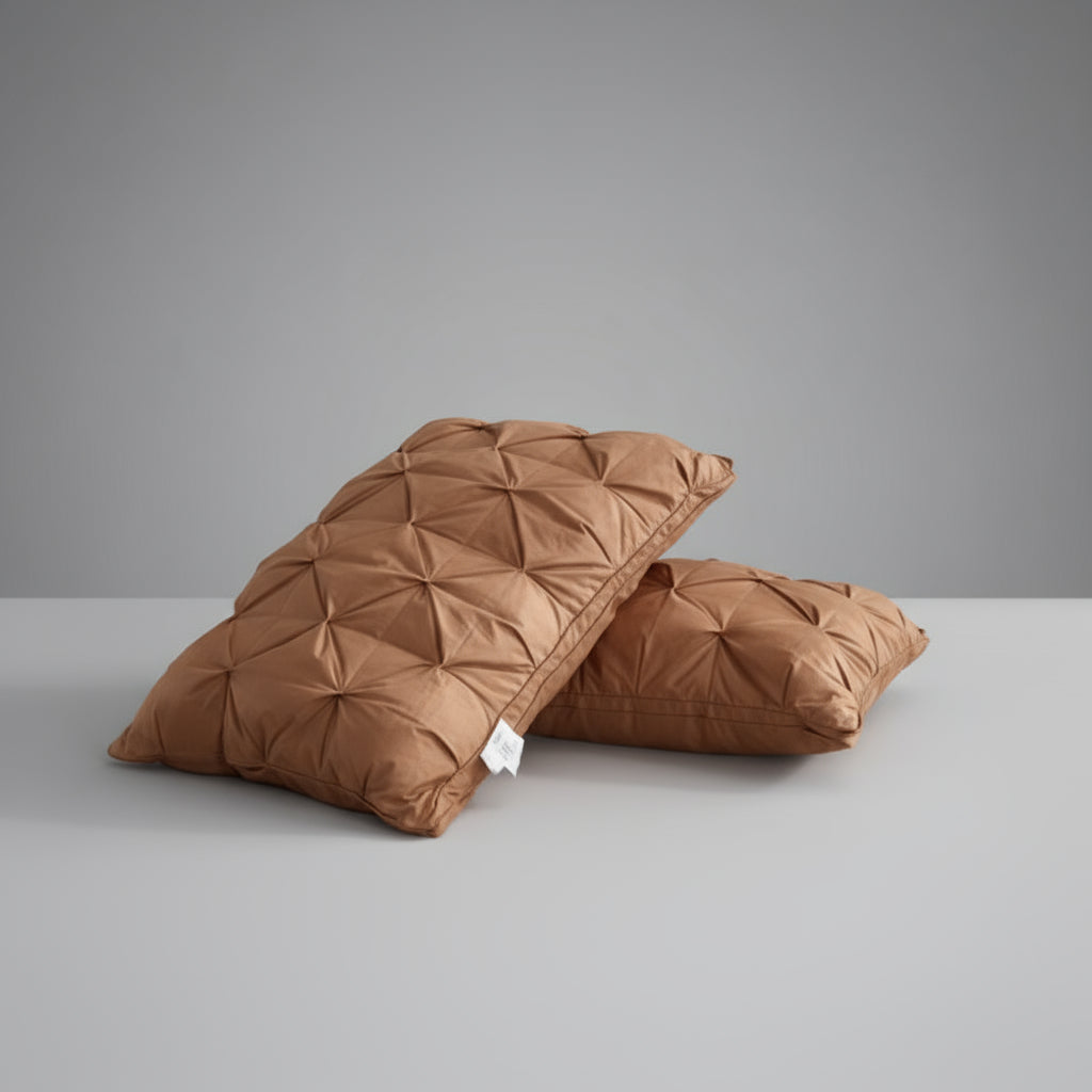 Goose Down Pillow Breathable Supportive Cool Sleep Comfort 5