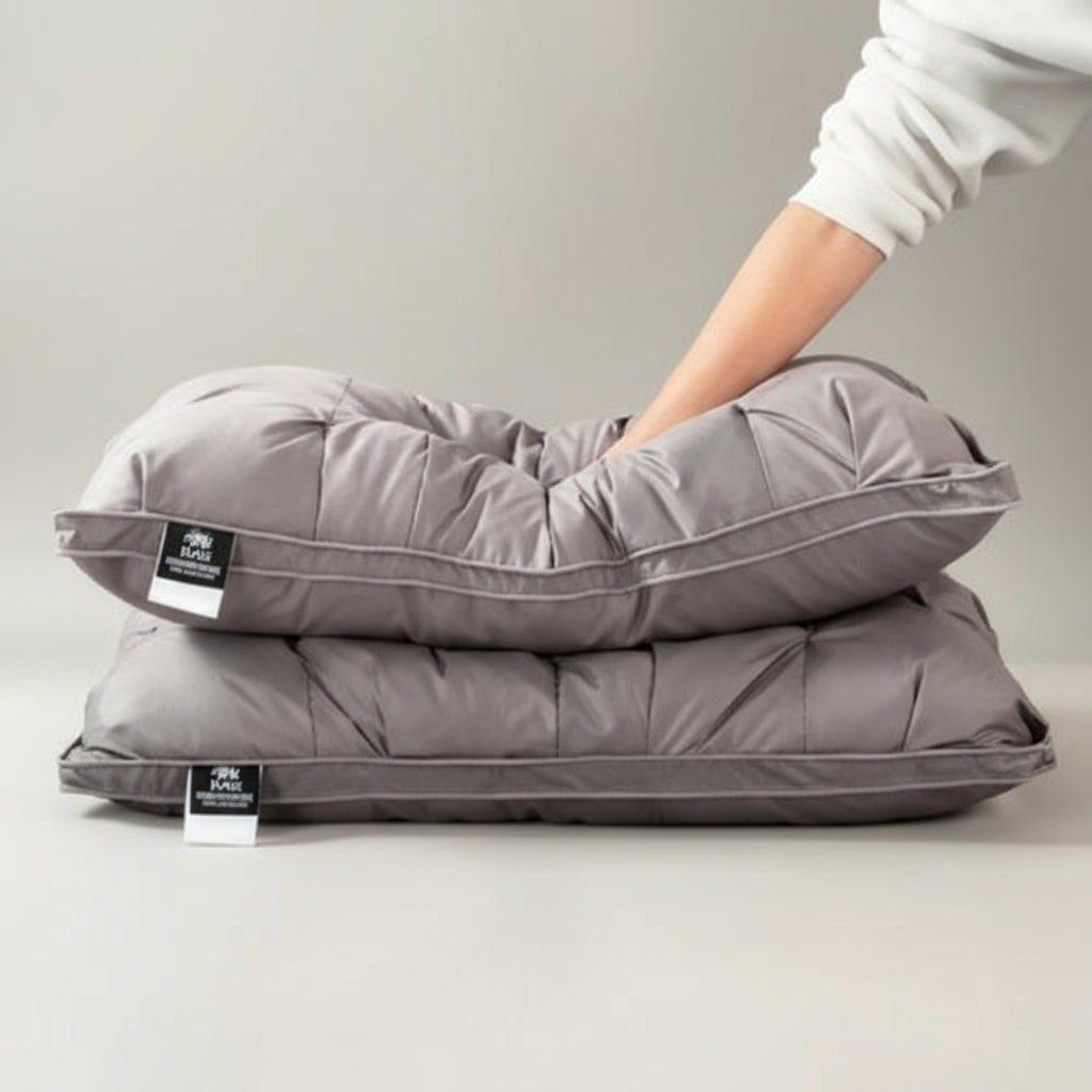 Goose Down Pillow Breathable Supportive Cool Sleep Comfort 6