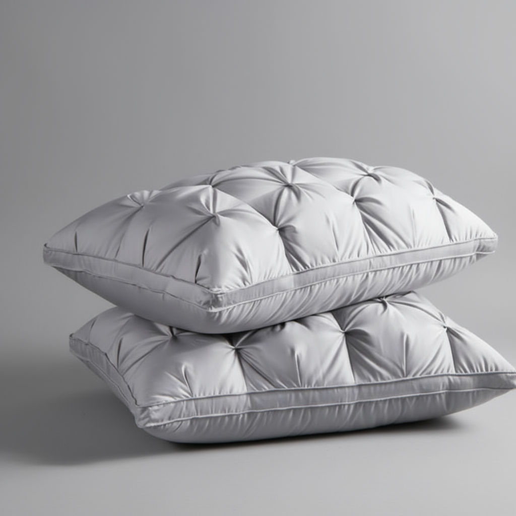 Goose Down Pillow Breathable Supportive Cool Sleep Comfort 7