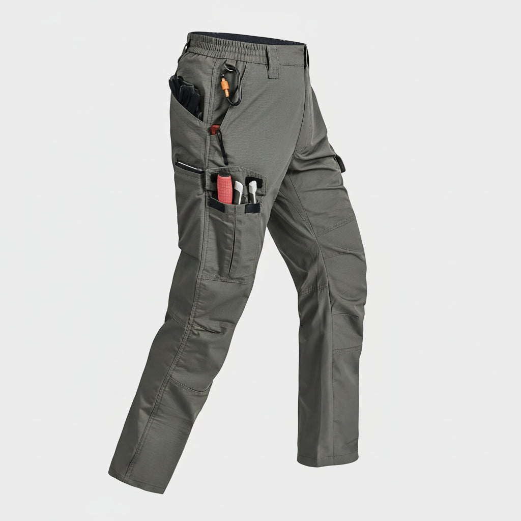 Calças de Trabalho Masculinas Táticas Cargo Resistente à Água Ripstop para Exterior