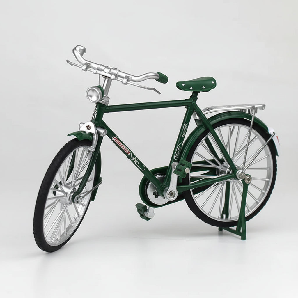 Modelo de bicicleta para fazer em casa Modelo em escala Brinquedo Criativo Divertido