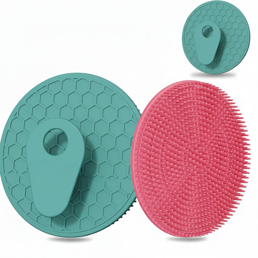 Escova de Duche Escova Corporal de Silicone Pegada Ergonómica