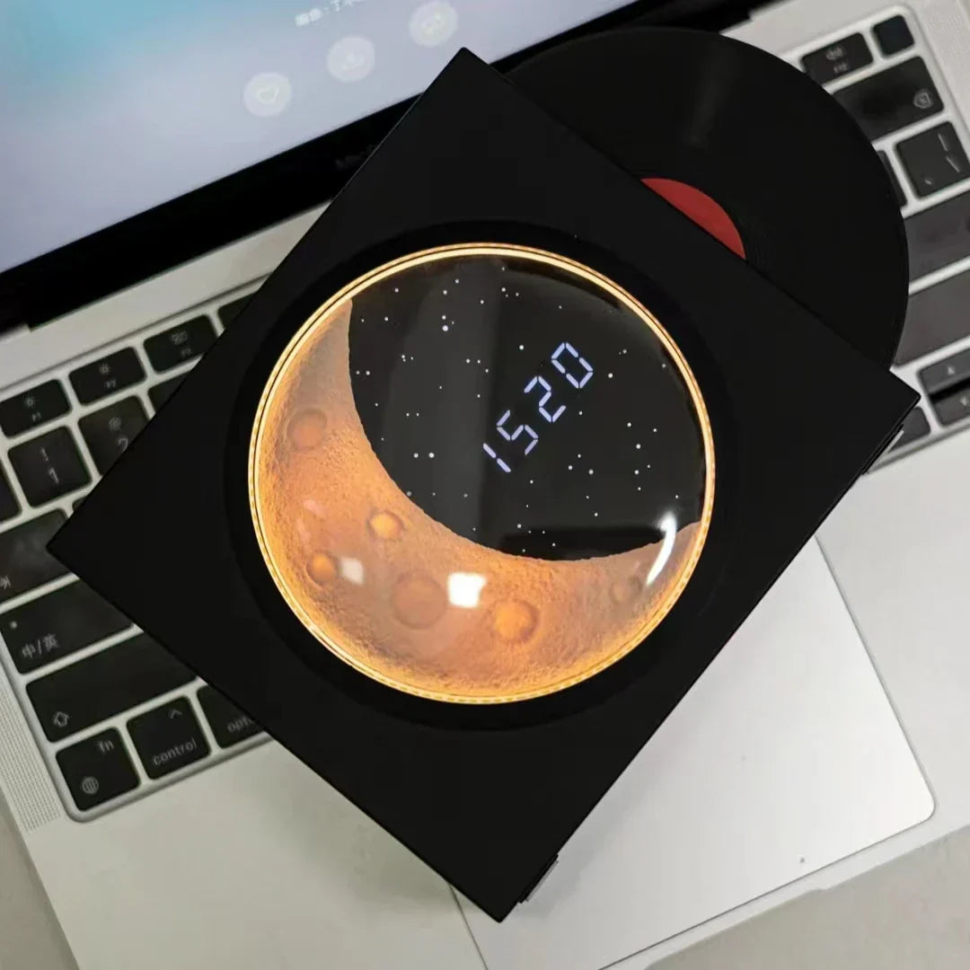 MoonGlow – LED Maanlamp met Muziek & Bluetooth Speaker | Sfeervolle Verlichting