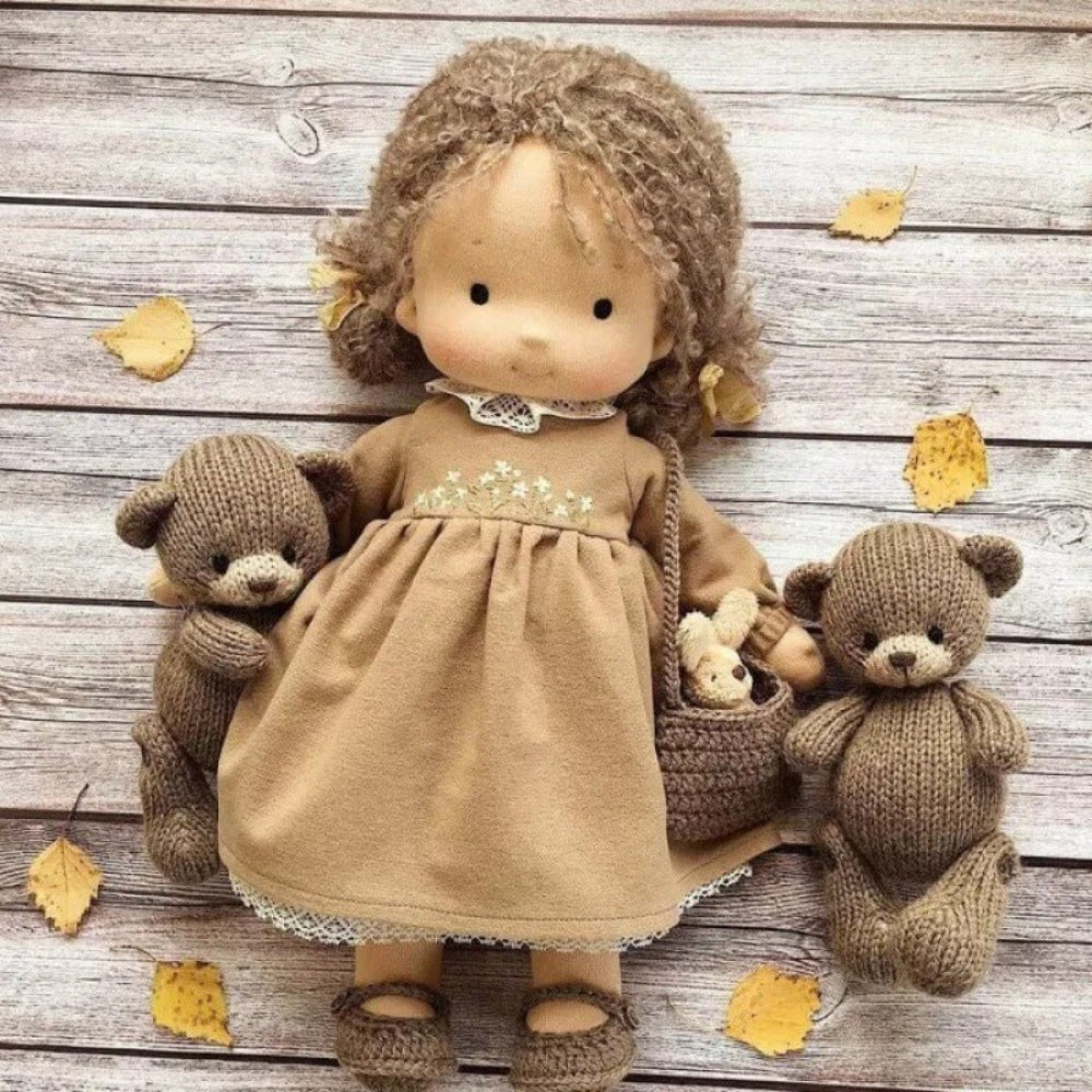 Handmade Waldorf Doll for Imaginative Play and Creativity 17