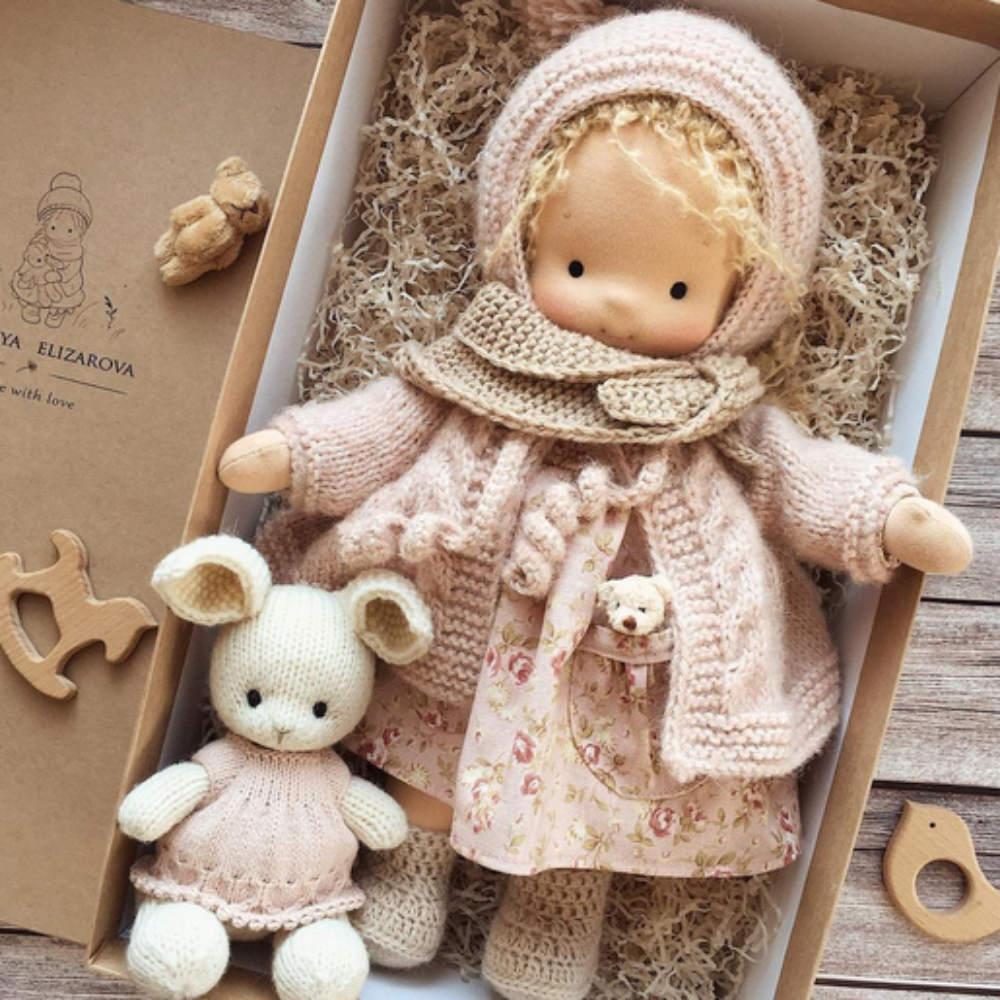 Handmade Waldorf Doll for Imaginative Play and Creativity 18