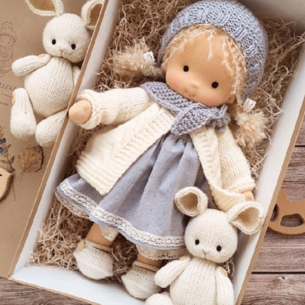 Handmade Waldorf Doll for Imaginative Play and Creativity 2