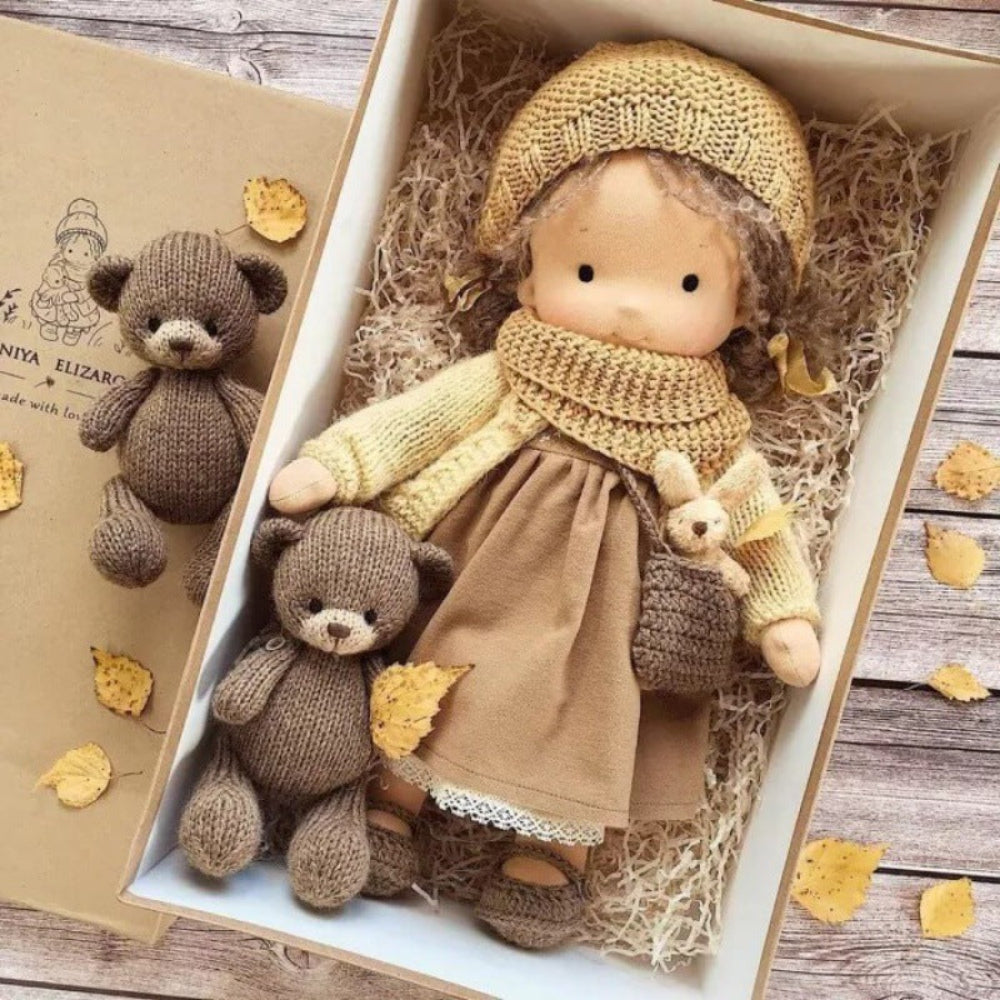 Handmade Waldorf Doll for Imaginative Play and Creativity 3