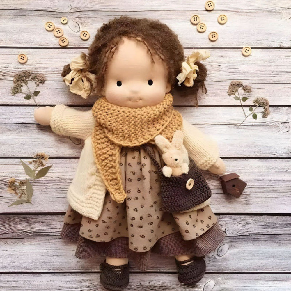 Handmade Waldorf Doll for Imaginative Play and Creativity 7
