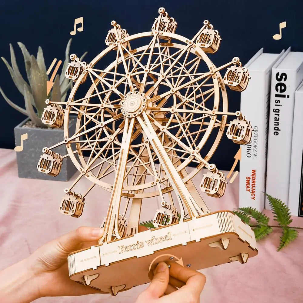 MagischRad - 3D Houten Model om te Bouwen
