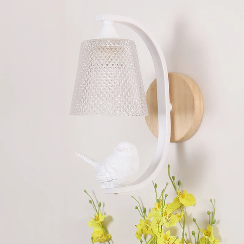 NordicBird - Moderne Wandlamp met Vogelontwerp voor Slaapkamer en Woonkamer
