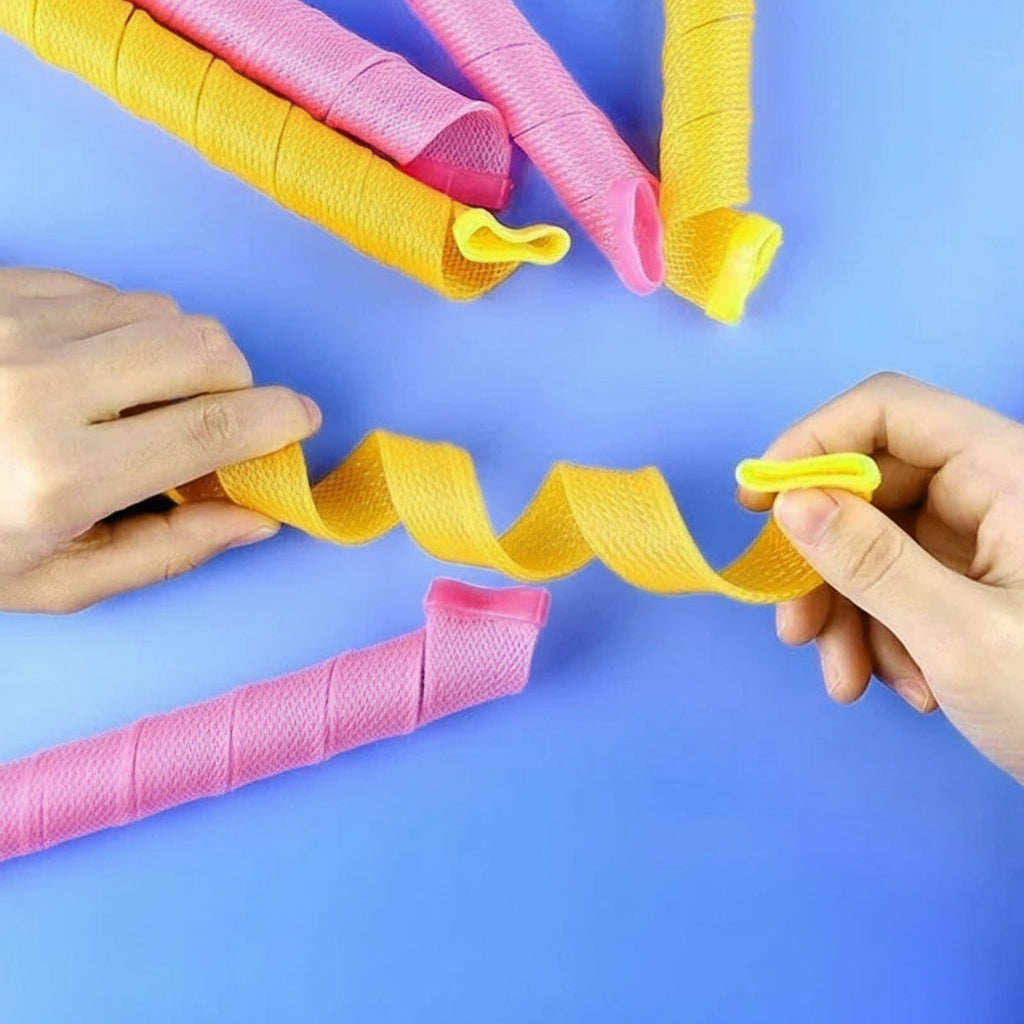 Heatless Curls Styling Kit Magic Curlers for Bouncy Curls 3