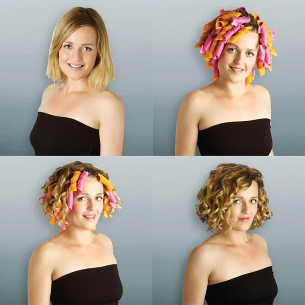 Heatless Curls Styling Kit Magic Curlers for Bouncy Curls 7