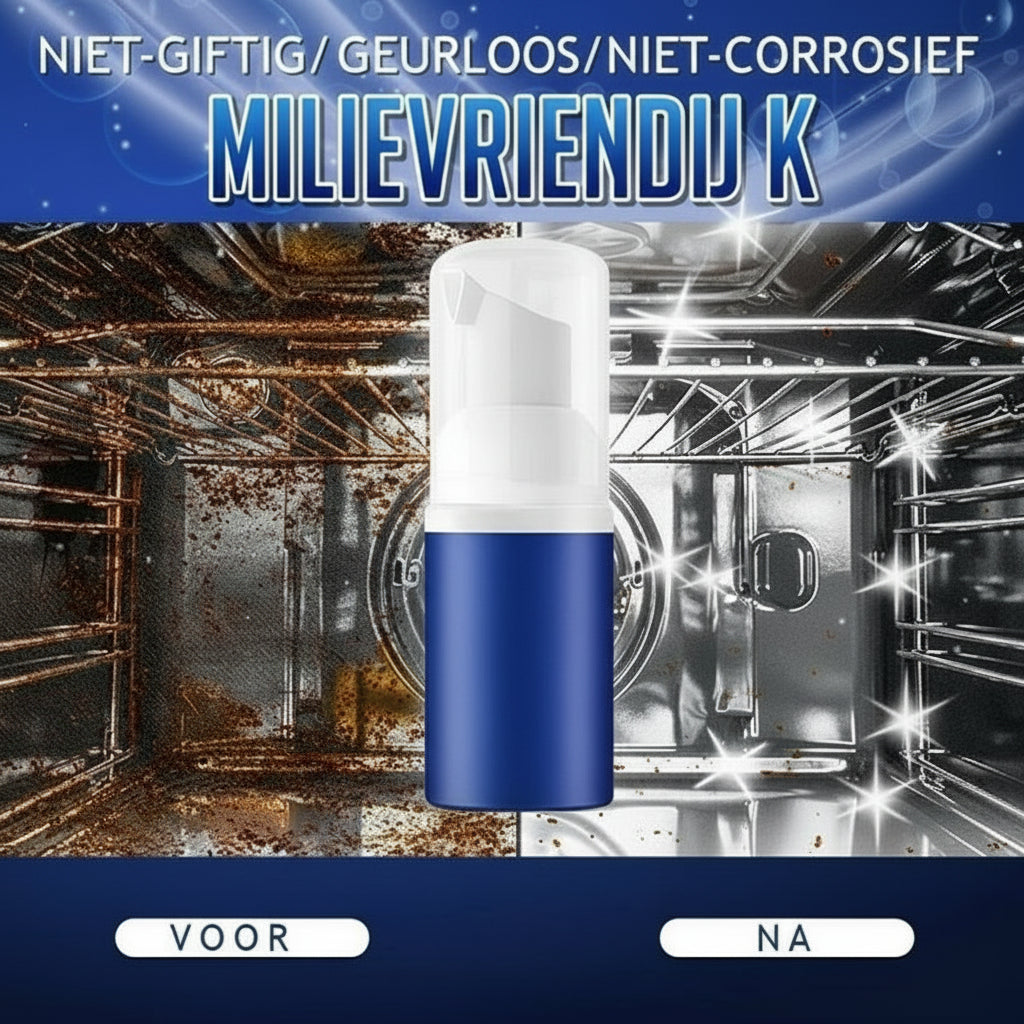 Heavy Oil Stain Cleaner Spray for Kitchen Grease and Burn Marks 4