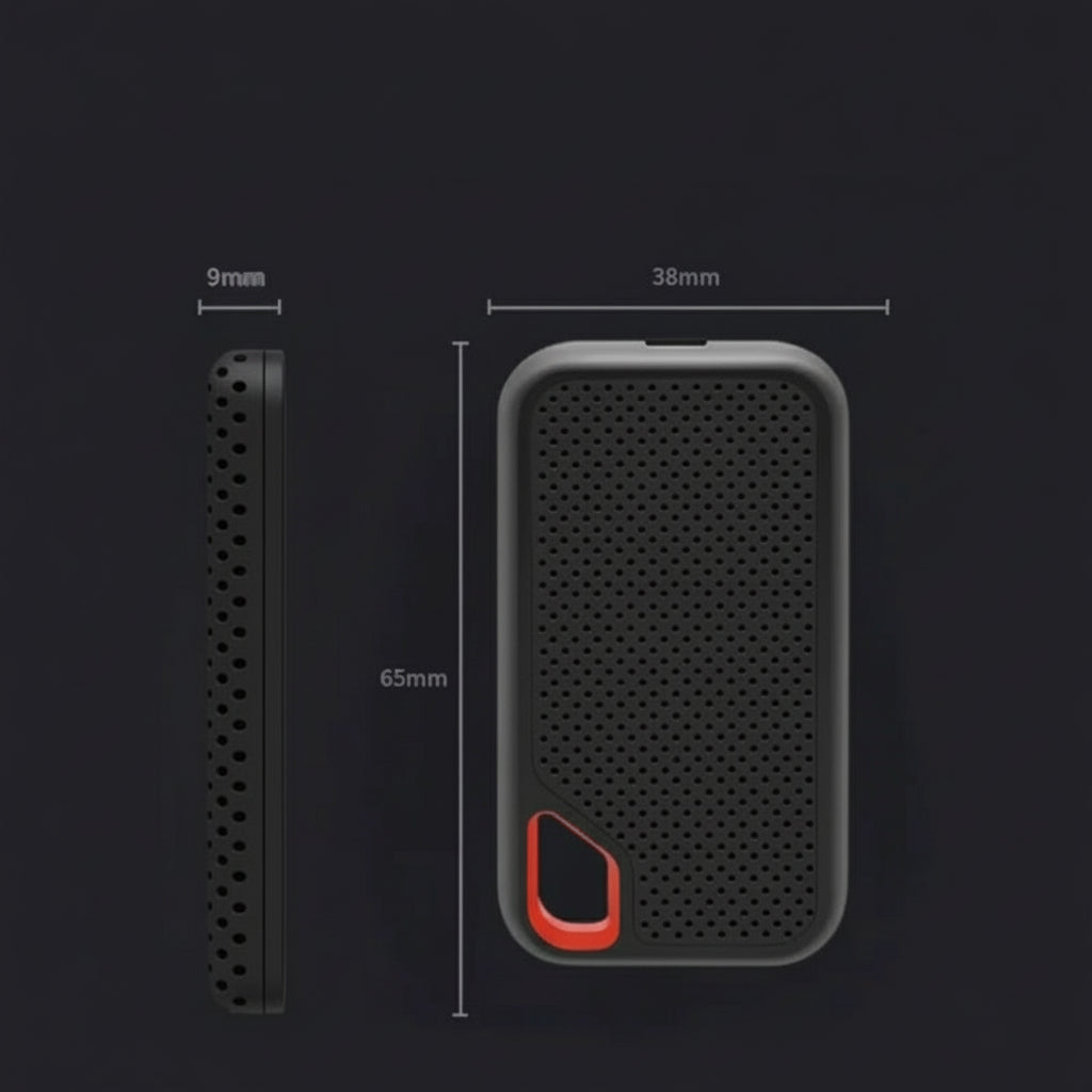 High-Speed External SSD Drive Shockproof Portable Storage 256TB 3