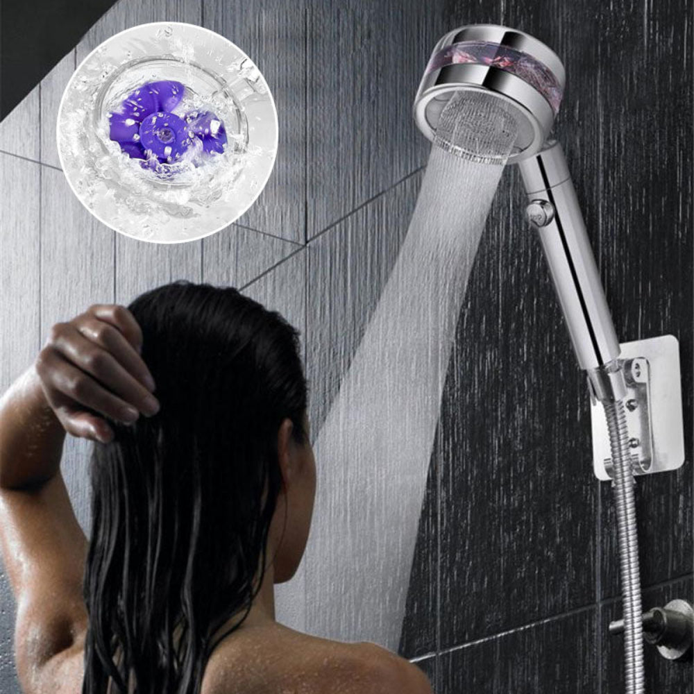 High Pressure Rotatable Shower Head Water Saving Design 0