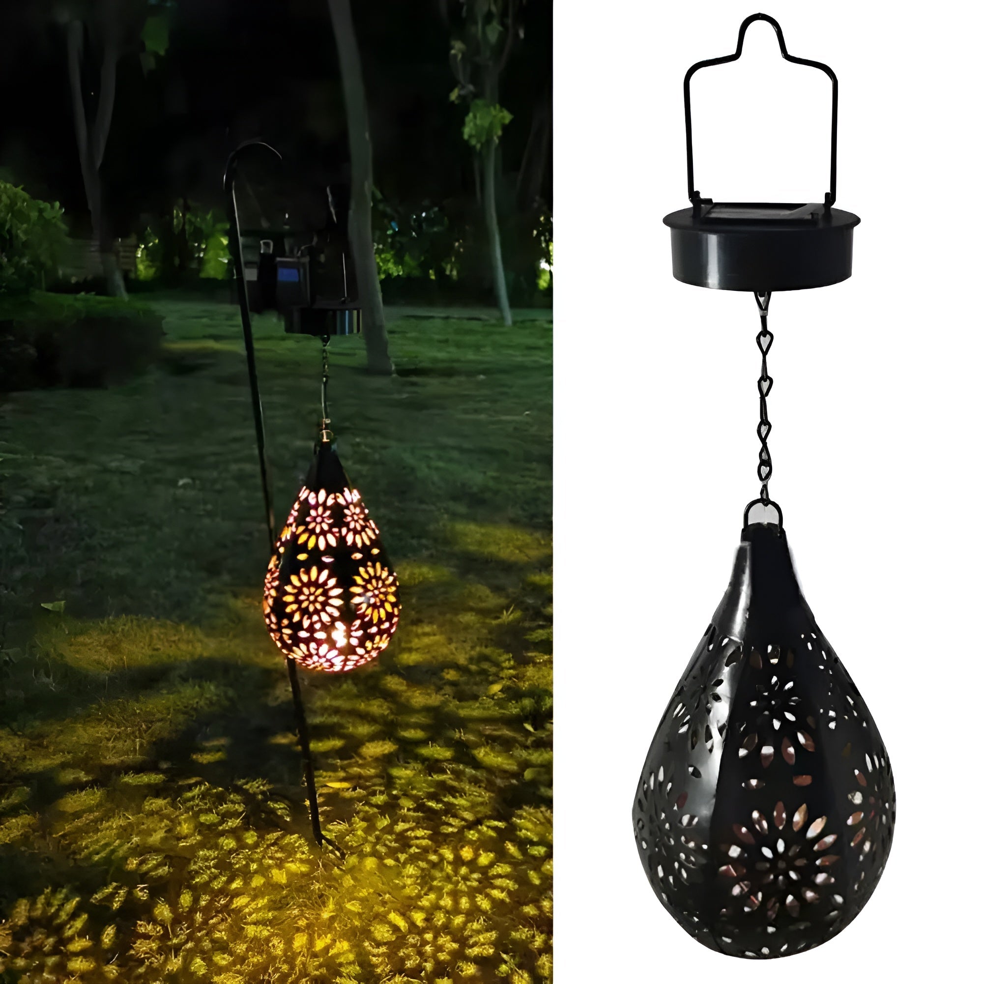ShadowArt - Solar Energy Waterproof Hollow Outdoor Lamp