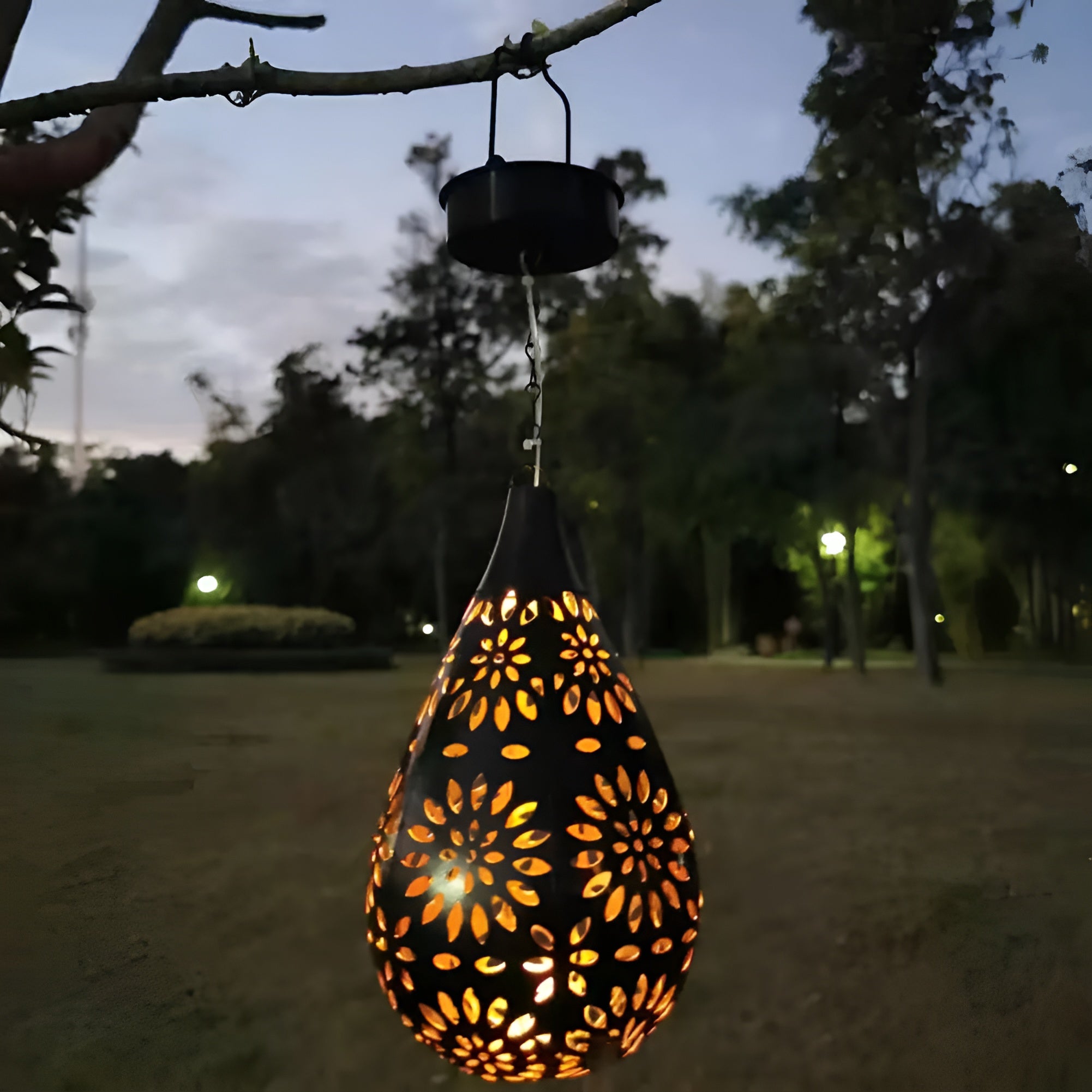ShadowArt - Solar Energy Waterproof Hollow Outdoor Lamp
