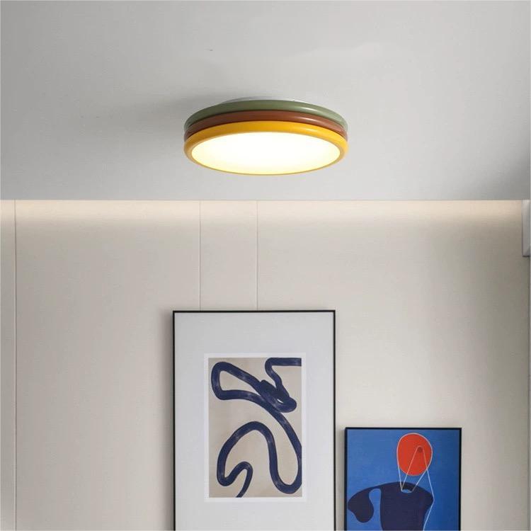Modern Colorful Dome Ceiling Lamp