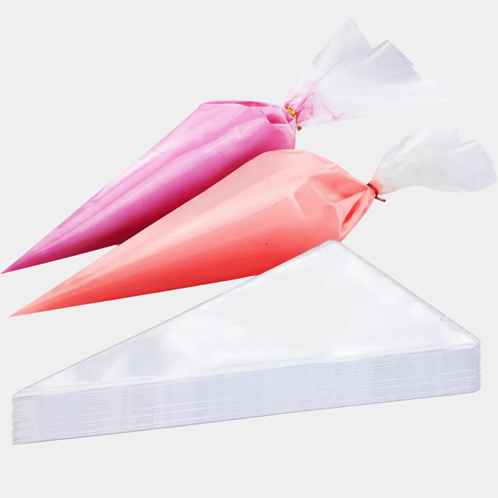 Conjunto de Decoração de Bolo Sacos de Confeitar Bicos Raspadores Cozedura