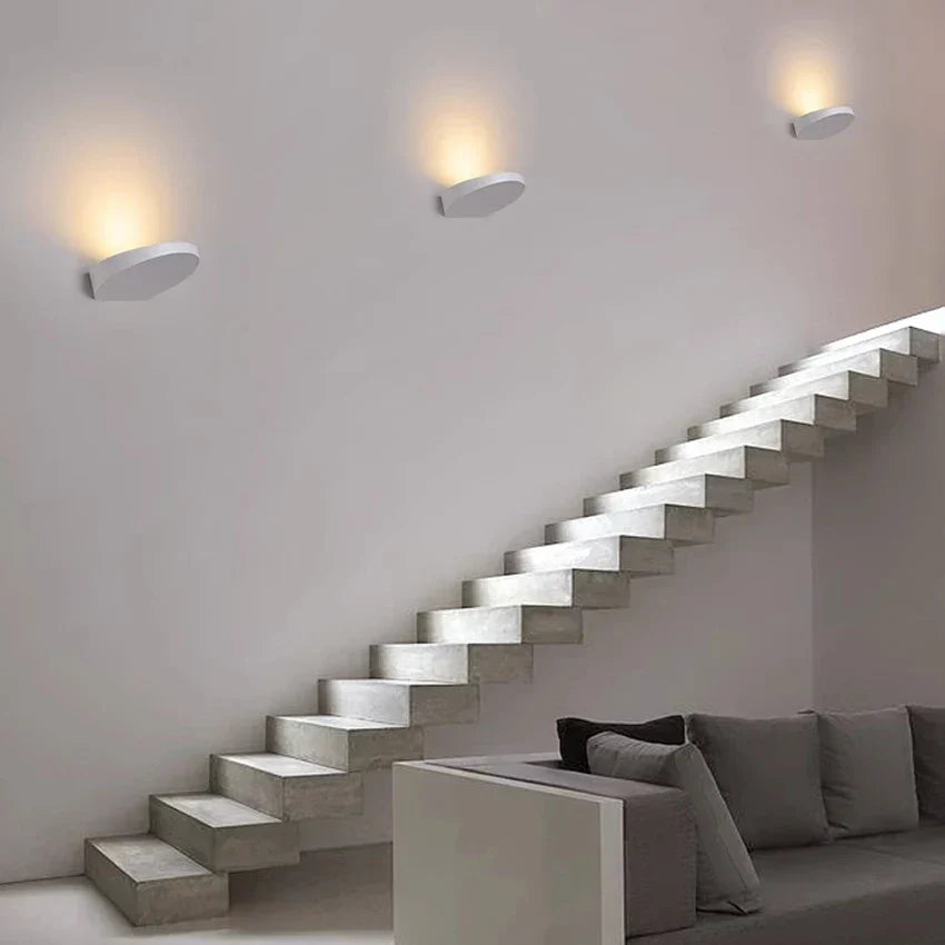 BlackGlow – Moderne LED Wandlamp in Minimalistisch Design