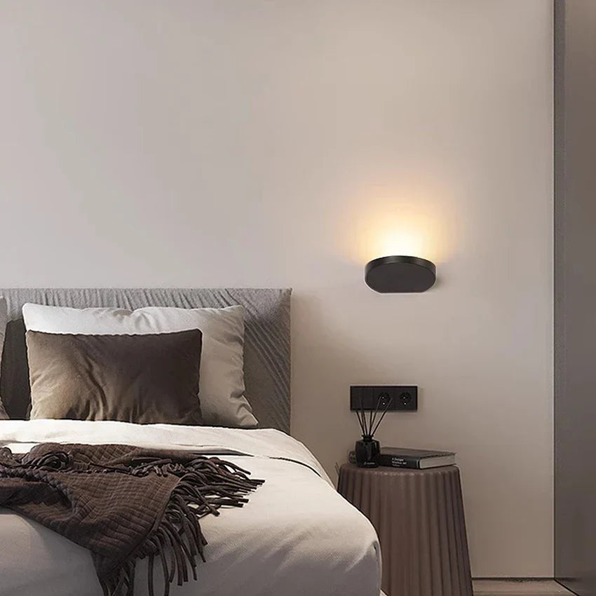 BlackGlow – Moderne LED Wandlamp in Minimalistisch Design