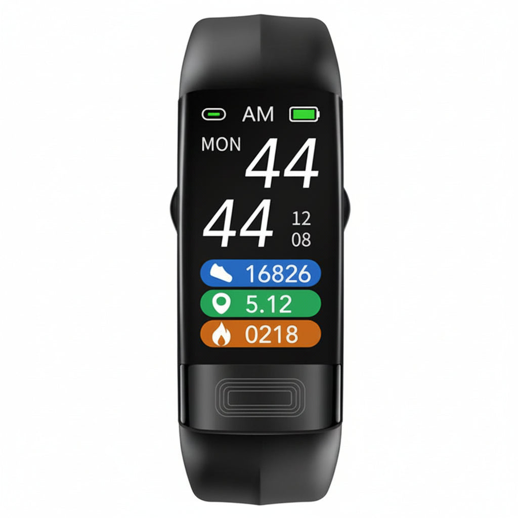 Smart Blood Pressure Monitor Bracelet ECG Heart Rate Sleep Tracker