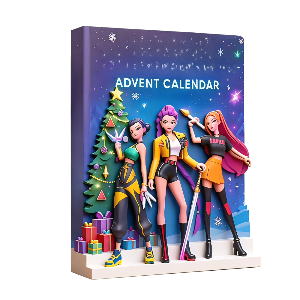 K-Pop Anime Advent Calendar 24-Day Countdown Gift Set for Kids 1