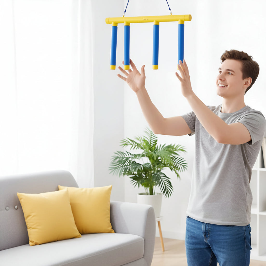 Kinderspel Reactietrainer Reflexspel Vallende Stokken Binnen