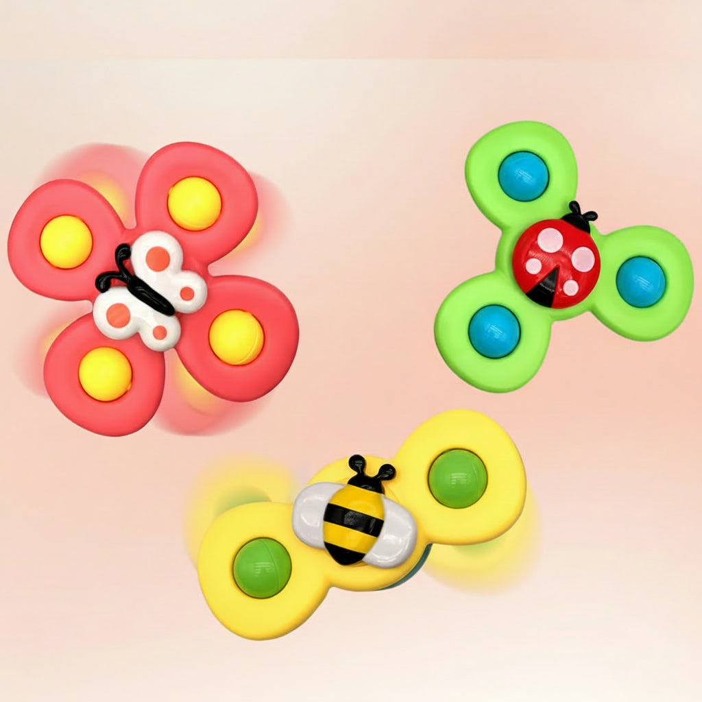 Brinquedo para Bebé Girador de Chupeta Brinquedo Sensorial Giratório