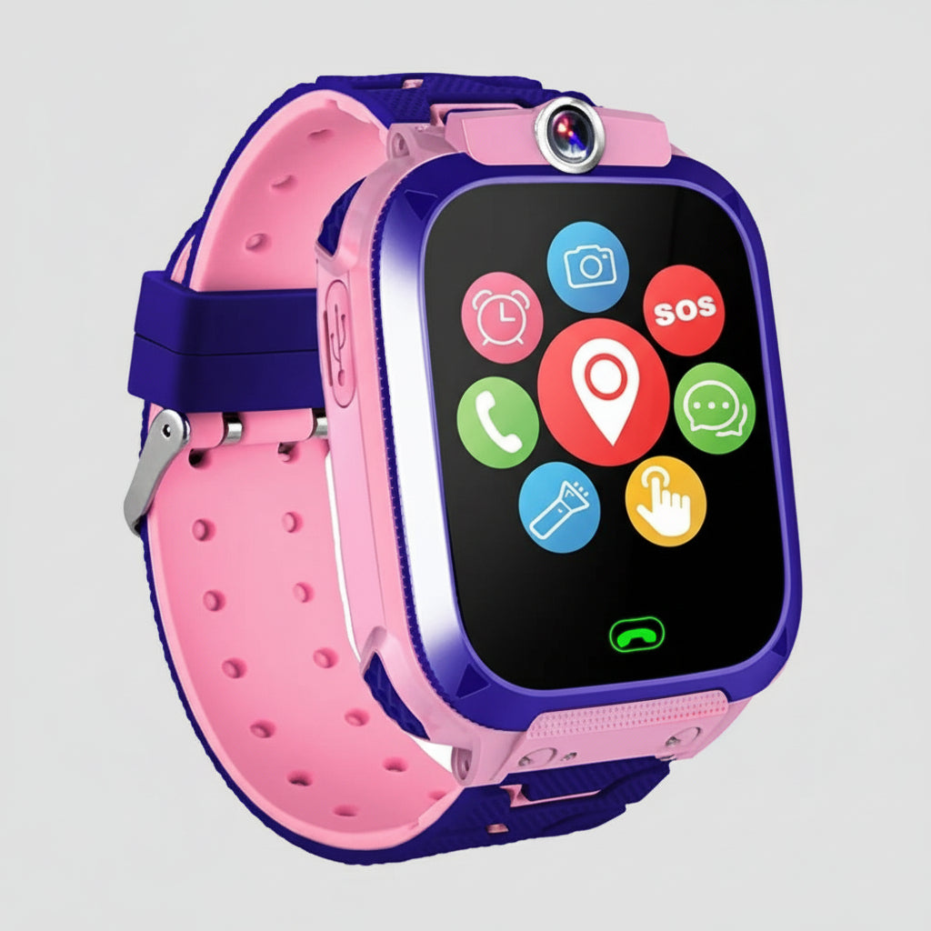 Kids GPS Smartwatch Phone Calls Camera SOS Emergency Button 3
