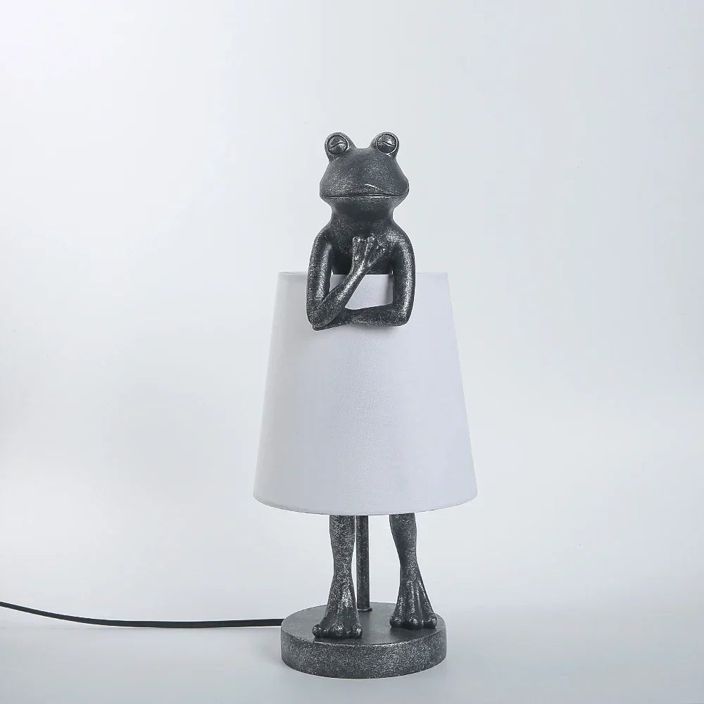 JungleGlow - Kikker LED Tafellamp in Modern Design voor Woonkamer & Kinderkamer