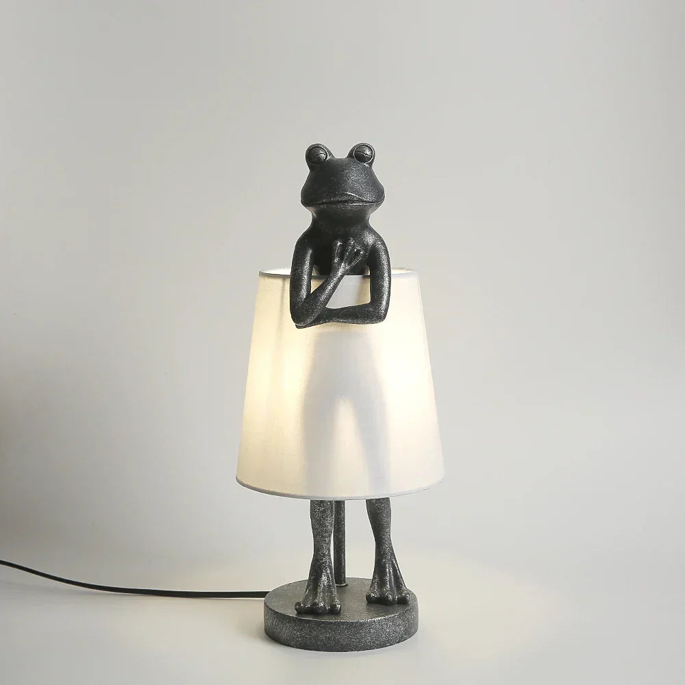 JungleGlow - Kikker LED Tafellamp in Modern Design voor Woonkamer & Kinderkamer