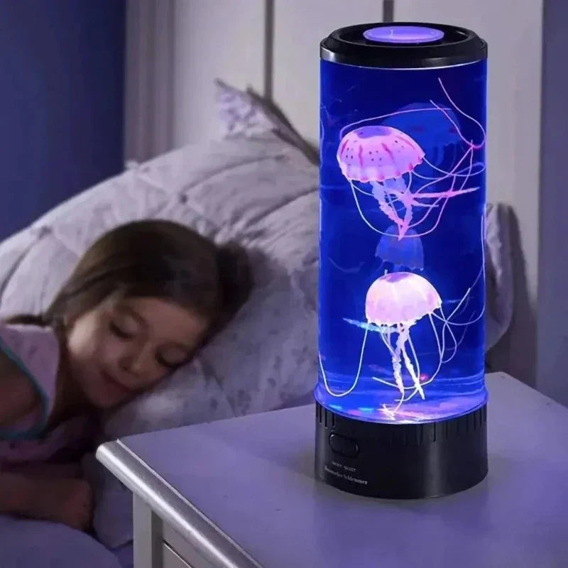 AquaGlow - LED Kwallen Nachtlamp – Sfeerverlichting voor Woon- en Slaapkamer