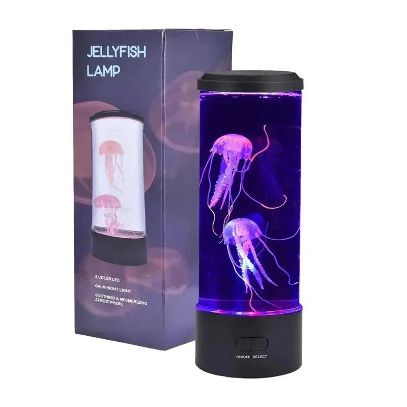AquaGlow - LED Kwallen Nachtlamp – Sfeerverlichting voor Woon- en Slaapkamer