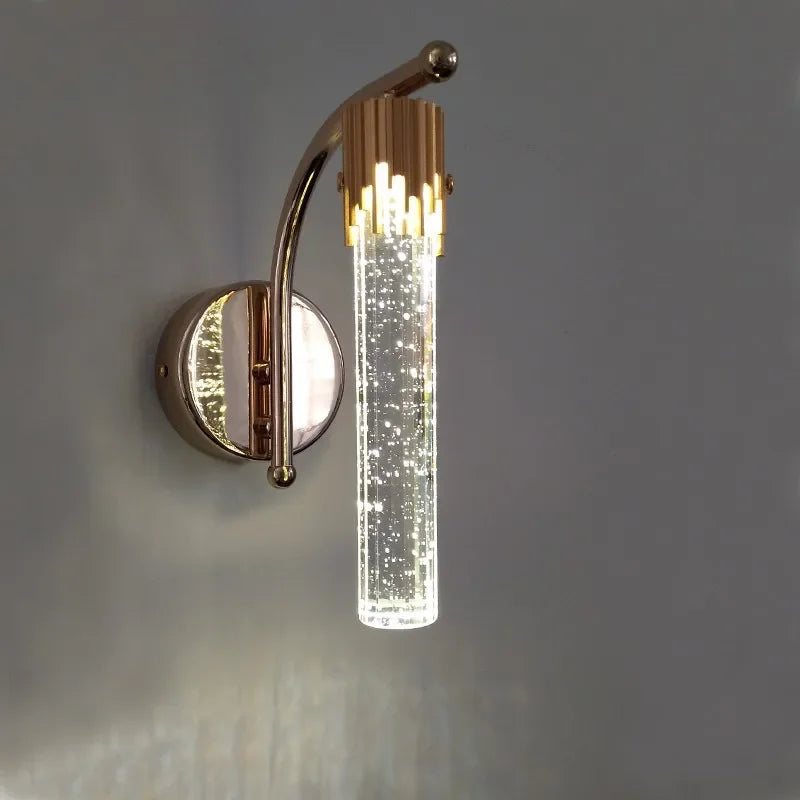 CrystalGlow - Moderne Kristallen Wandlamp met LED-verlichting