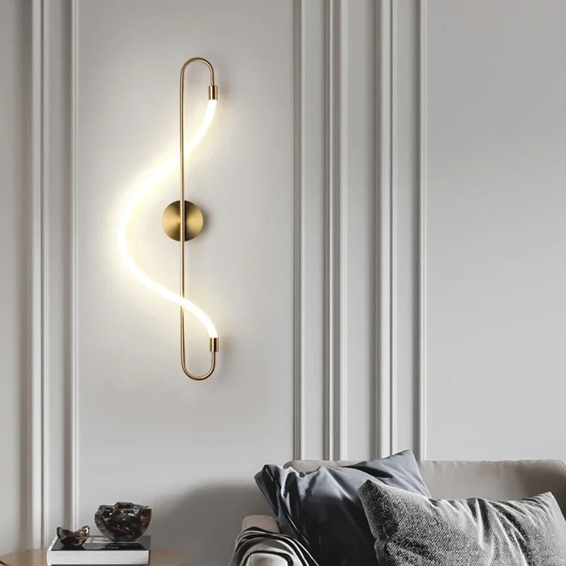 LumiForge - Moderne Wandlamp van IJzer