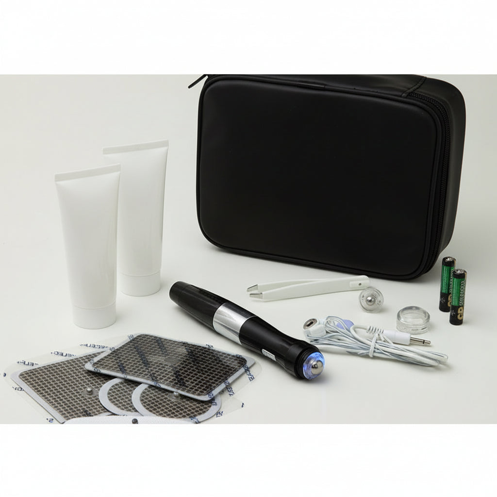 LED Hair Removal Kit Portable Cordless Electrolysis for All Skin Types 8