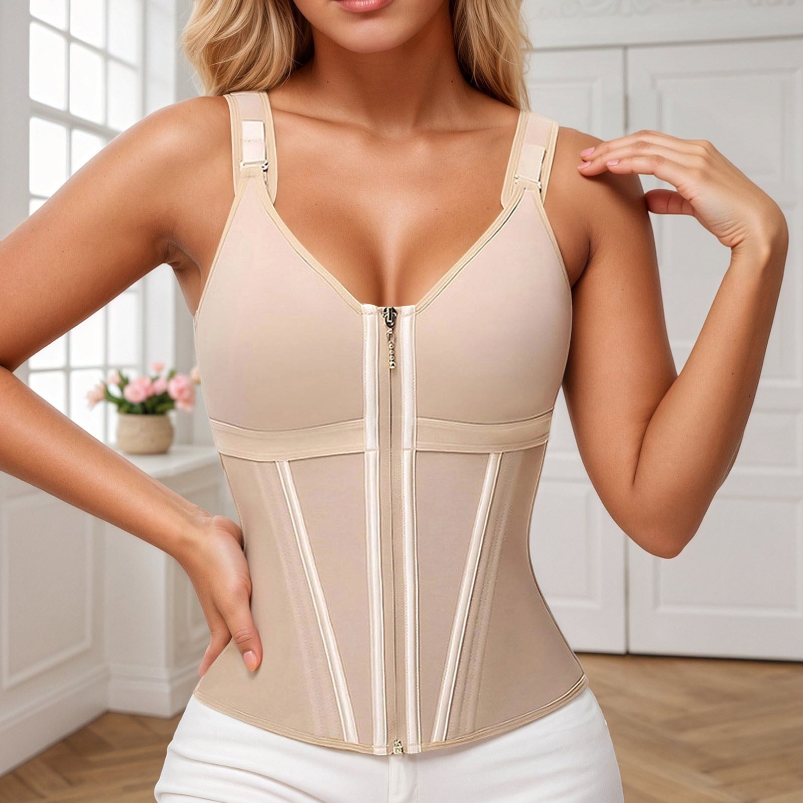Shapewear Corset Verstelbare Bandjes Taillevorm Steun