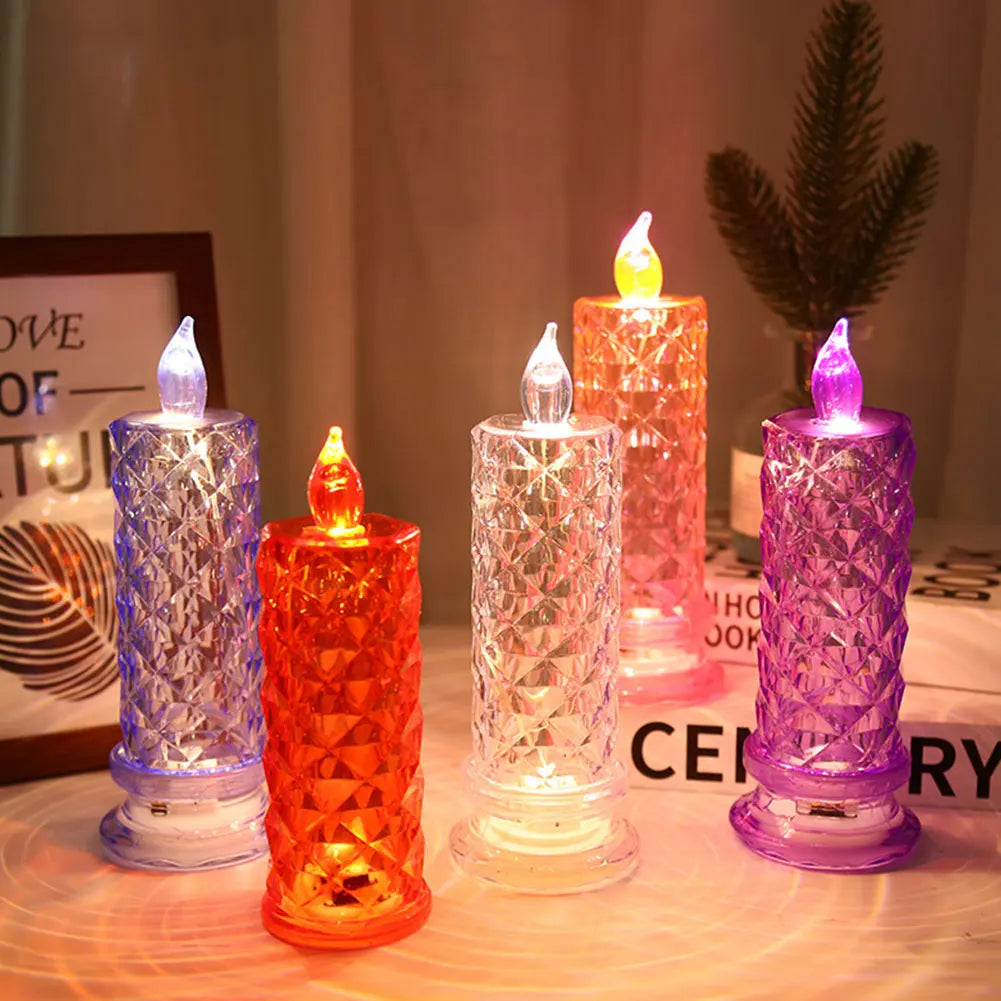 LuxeLicht - LED Diamant Nachtlampje voor Sfeerverlichting in Slaapkamer & Woonkamer