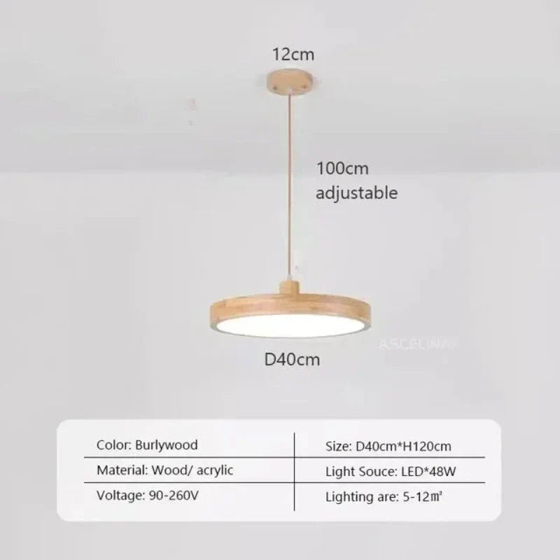 AuroraLicht - Scandinavische Slanke Hanglamp